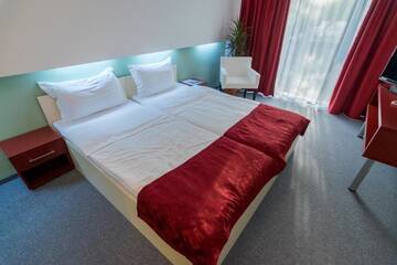 Фото номера Стандартный двухместный номер с 1 кроватью Отель Hotel Hefaistos - Mamaia г. Мамая 6