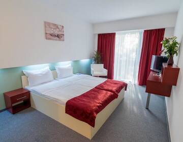 Фото номера Двухместный номер с 1 кроватью Отель Hotel Hefaistos - Mamaia г. Мамая 9