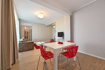 Фото номера Апартаменты с 1 спальней и окном Апарт-отели Tomis Garden Aparthotel г. Мамая 9