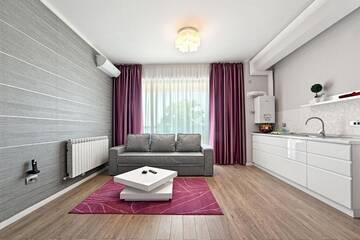 Фото номера Апартаменты с 1 спальней Апарт-отели Tomis Garden Aparthotel г. Мамая 16