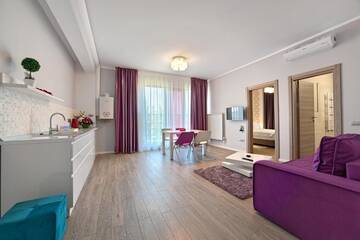 Фото номера Апартаменты с 1 спальней Апарт-отели Tomis Garden Aparthotel г. Мамая 17