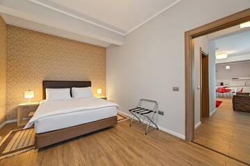 Фото номера Апартаменты с 1 спальней и окном Апарт-отели Tomis Garden Aparthotel г. Мамая 4