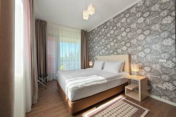 Фото номера Апартаменты с 2 спальнями Апарт-отели Tomis Garden Aparthotel г. Мамая 10
