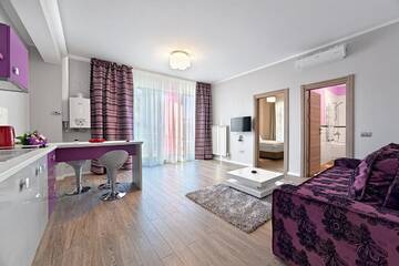 Фото номера Апартаменты с 1 спальней Апарт-отели Tomis Garden Aparthotel г. Мамая 10
