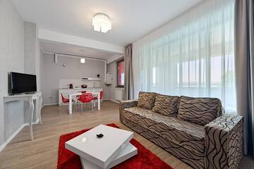 Фото номера Апартаменты с 1 спальней и окном Апарт-отели Tomis Garden Aparthotel г. Мамая 7